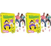 MCMILLER ENTERTAINMENT It’s Bananas! The Monkey Tail Game - Funny Family & Party Game for Kids & Adults | Hilarious Gift for Birthday, Christmas, Bachelorette, Thanksgiving, White Elephant (Pack of 2)