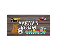 McMug - Aarav's Room - Metal Sign, Decorative Sign, 200mm x 100mm