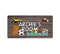 McMug - Archie's Room - Metal Sign, Decorative Sign, 200mm x 100mm
