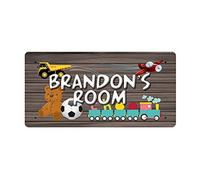 McMug - Brandon's Room - Metal Sign, Decorative Sign, 200mm x 100mm