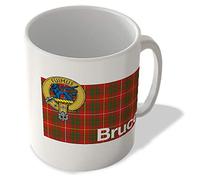 McMug - Bruce - Scottish Clan Tartan - Scottish Mug, Ceramic, 11fl.oz.