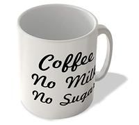 McMug - Coffee - No Milk - No Sugar - Mug, Ceramic, 11fl.oz.