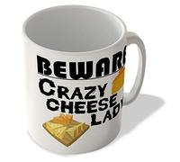 McMug - Crazy Cheese Lady - Mug, Ceramic, 11fl.oz.