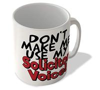 McMug - Don't Make Me Use My Solicitor Voice! - Mug, Ceramic, 11fl.oz.