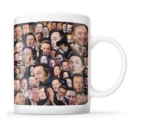 McMug - Elon Musk Collage - Billionaire Faces Mug, Ceramic, 11fl.oz.