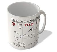 McMug - Equation of a Straight Line - Algebra Teaching/Learning Tool - Mug, Ceramic, 11fl.oz.