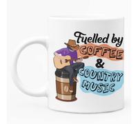 McMug - Fuelled by Coffee & Country Music - Mug, Ceramic, 11fl.oz.