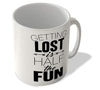 McMug - Getting Lost is Half The Fun - Mug, Ceramic, 11fl.oz.