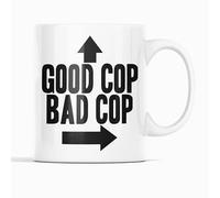 McMug - Good Cop Bad Cop - Police Detective Mug, Ceramic, 11fl.oz.