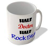 McMug - Half Doctor - Half Rock Star - Mug, Ceramic, 11fl.oz.