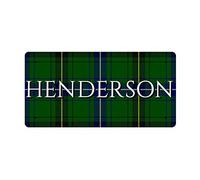 McMug - Henderson (Henderson Modern Tartan) - Metal Sign, Decorative Sign, 200mm x 100mm