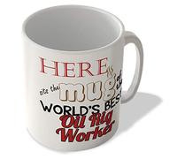 McMug - Here Sits The Mug of The World's Best Oil Rig Worker - Mug, Ceramic, 11fl.oz.