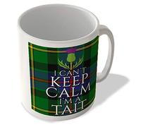 McMug - I Can't Keep Calm I'm a Tait - Tait Modern Tartan - (Thistle) - Scottish Mug, Ceramic, 11fl.oz.
