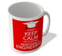 McMug - I Can't Keep Calm I'm Studying Aerospace Engineering - Mug, Ceramic, 11fl.oz.
