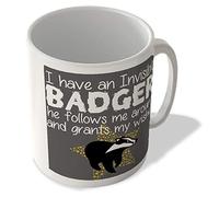 McMug - I Have an Invisible Badger - Mug, Ceramic, 11fl.oz.