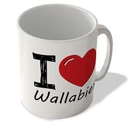 McMug - I Love Wallabies - Mug, Ceramic, 11fl.oz.