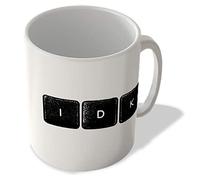 McMug - IDK - I Don't Know - Mug, Ceramic, 11fl.oz.