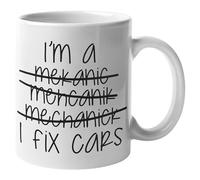 McMug - I'm a Mechanic - I Fix Cars - Mug, Ceramic, 11fl.oz.