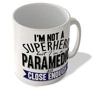 McMug - I'm Not a Superhero But I'm a Paramedic So Close Enough - Mug, Ceramic, 11fl.oz.