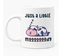 McMug - Just A Little Moody - Cow Mug, Ceramic, 11fl.oz.