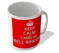 McMug - Keep Calm and Carry On Bell Ringing - Mug, Ceramic, 11fl.oz.
