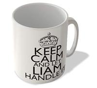 McMug - Keep Calm and Let Liam Handle It - White Background - Mug, Ceramic, 11fl.oz.