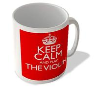 McMug - Keep Calm and Play The Violin - Mug, Ceramic, 11fl.oz.