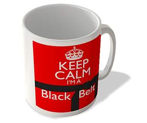 McMug - Keep Calm I'm a Black Belt - Martial Arts - Mug, Ceramic, 11fl.oz.