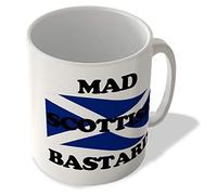 McMug - Mad Scottish Bastard - Scottish Mug, Ceramic, 11fl.oz.