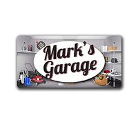 McMug - Mark's Garage - Metal Sign, Decorative Sign, 200mm x 100mm