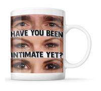 McMug - Married at First Sight - Staring Eyes - Have You Been Intimate Yet? - MAFS Experts - Australian Reality TV Quote Mug, Ceramic, 11fl.oz.