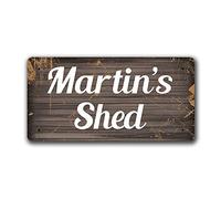 McMug - Martin's Shed - Metal Sign, Decorative Sign, 200mm x 100mm