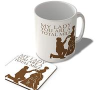 McMug - My Lady You are a Total Milf - Mug and Coaster Set, Ceramic, 11fl.oz.