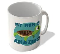 McMug - My Mum is Turtle-y Amazing, Cute Animal - Mug, Ceramic, 11fl.oz.