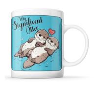 McMug - My Significant Otter - Cute Valentine's Mug, Ceramic, 11fl.oz.