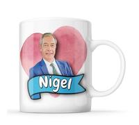 McMug - Nigel Farage - Politician Appreciation - Politics Mug, Ceramic, 11fl.oz.
