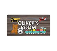 McMug - Oliver's Room - Metal Sign, Decorative Sign, 200mm x 100mm