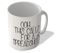 McMug - OOH... This Calls for A Spreadsheet - Excel Mug, Ceramic, 11fl.oz.