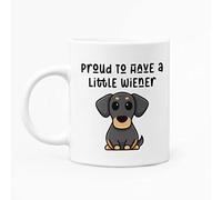 McMug - Proud to Have A Little Wiener - Dachshund Owner Mug, Ceramic, 11fl.oz.