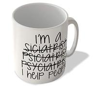 McMug - Psychiatrist - I Help People - Mug, Ceramic, 11fl.oz.