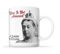 McMug - Queen Victoria - One is Not Amused - History Mug, Ceramic, 11fl.oz.