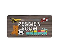 McMug - Reggie's Room - Metal Sign, Decorative Sign, 200mm x 100mm