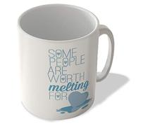 McMug - Some People are Worth Melting for - Mug, Ceramic, 11fl.oz.