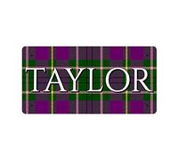 McMug - Taylor (Taylor Modern Tartan) - Metal Sign, Decorative Sign, 200mm x 100mm