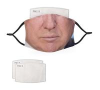 McMug - The Famous Faces Collection - Face Masks - 2 Filters Included, The Clown, Adult - 12cm x 18cm