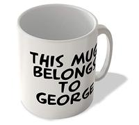 McMug - This Mug Belongs to George - Mug, Ceramic, 11fl.oz.