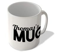 McMug - Thomas's Mug - Name Mug, Ceramic, 11fl.oz.