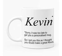 McMug - Un-Personalised - Kevin - Funny Mug, Ceramic, 11fl.oz.