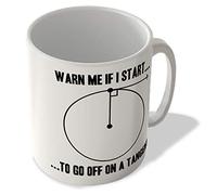 McMug - Warn Me if I Start to go Off on a Tangent - Mug, Ceramic, 11fl.oz.