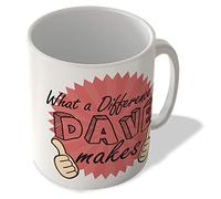 McMug - What a Difference a Dave Makes - Mug, Ceramic, 11fl.oz.